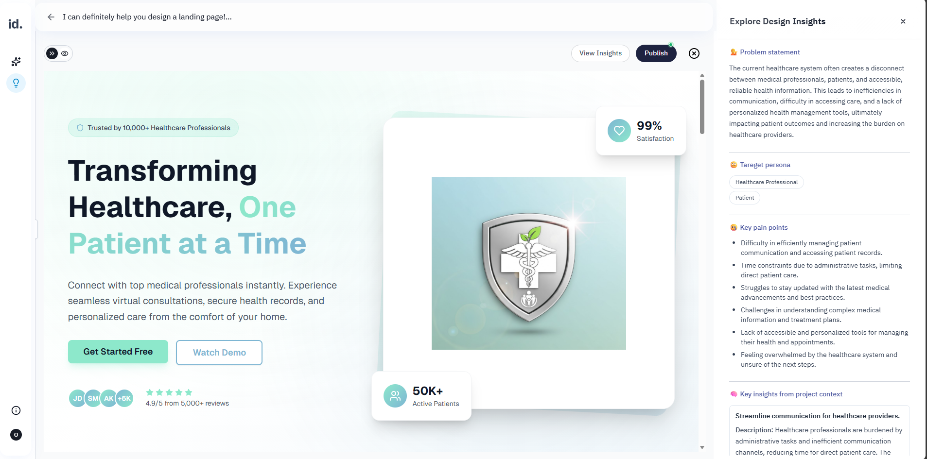 Branded Prototype Preview